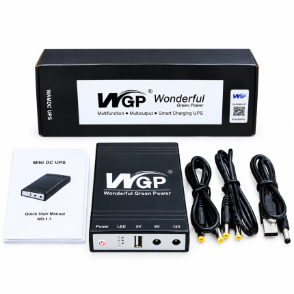 WGP Mini DC UPS –Uninterrupted Power Backup 10400