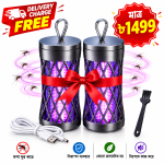 mosquito killer lamp--Black-direct plug 2 pis combo